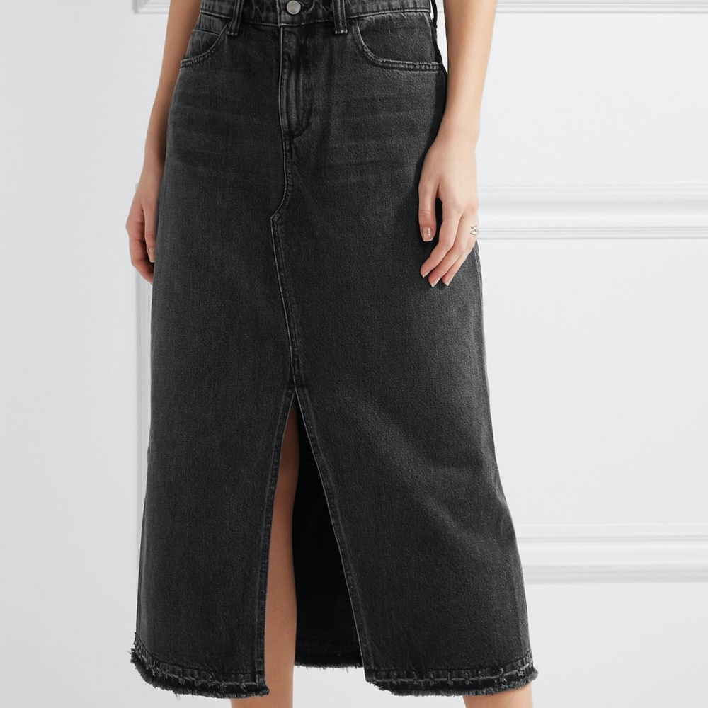Alexander Wang Denim Midi skirt - Picture 2 of 9